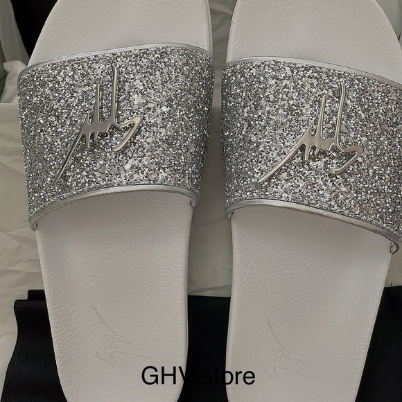Giuseppe zanotti men’s Glitter slide - Picture 5 of 10
